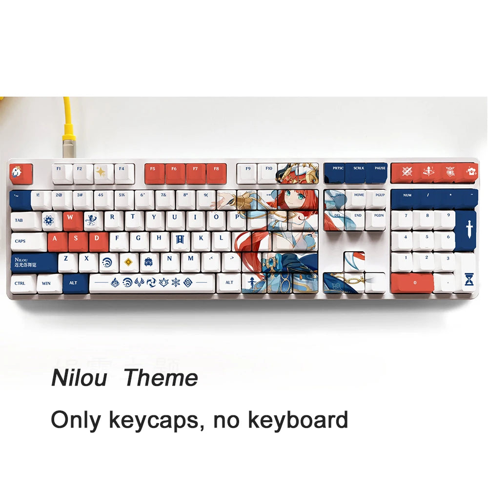 Zenith Saga — Genshin Impact Character Keycaps 108 Keys (OEM PBT)