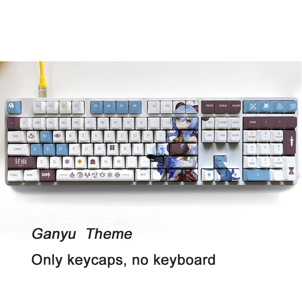 Zenith Saga — Genshin Impact Character Keycaps 108 Keys (OEM PBT)